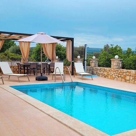 Natural View Villa With Private Pool Skouloúfia المظهر الخارجي الصورة