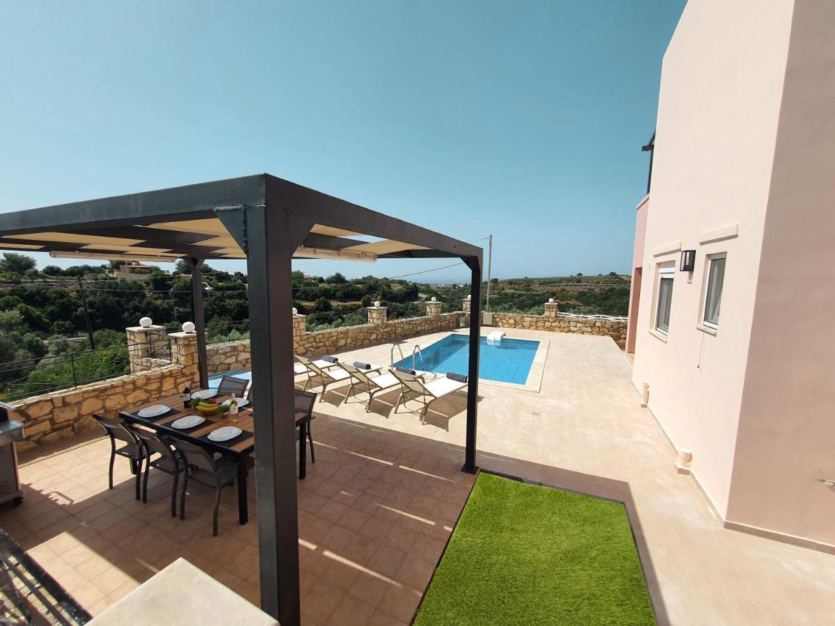 Natural View Villa With Private Pool Skouloúfia المظهر الخارجي الصورة