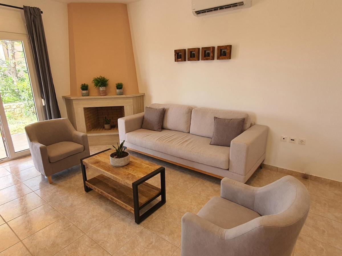 Natural View Villa With Private Pool Skouloúfia المظهر الخارجي الصورة