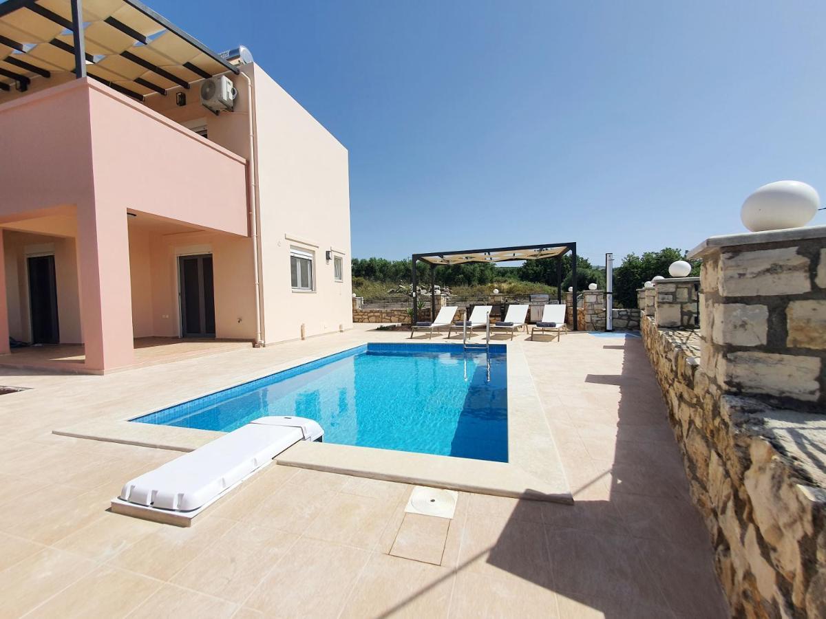 Natural View Villa With Private Pool Skouloúfia المظهر الخارجي الصورة