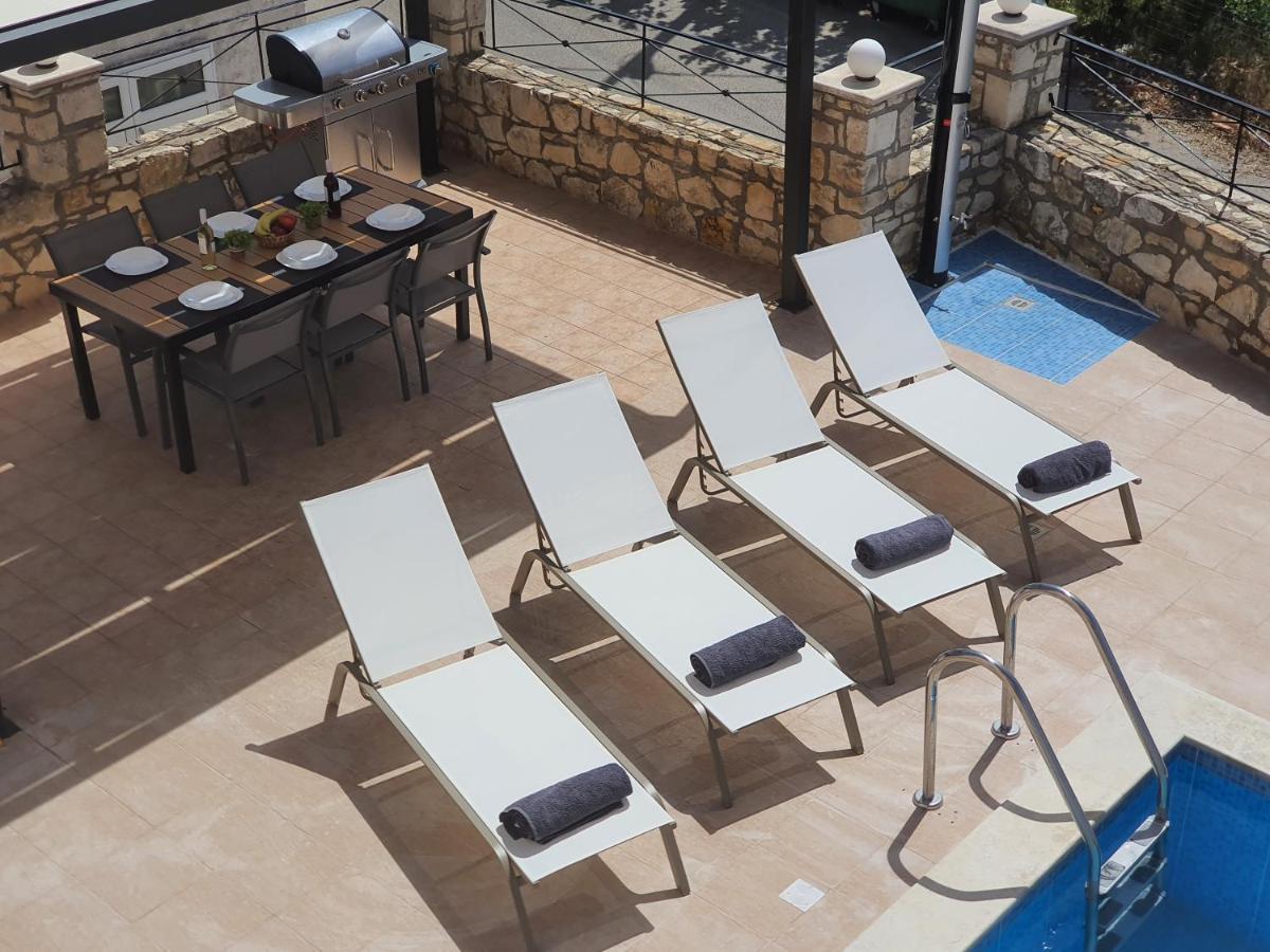 Natural View Villa With Private Pool Skouloúfia المظهر الخارجي الصورة