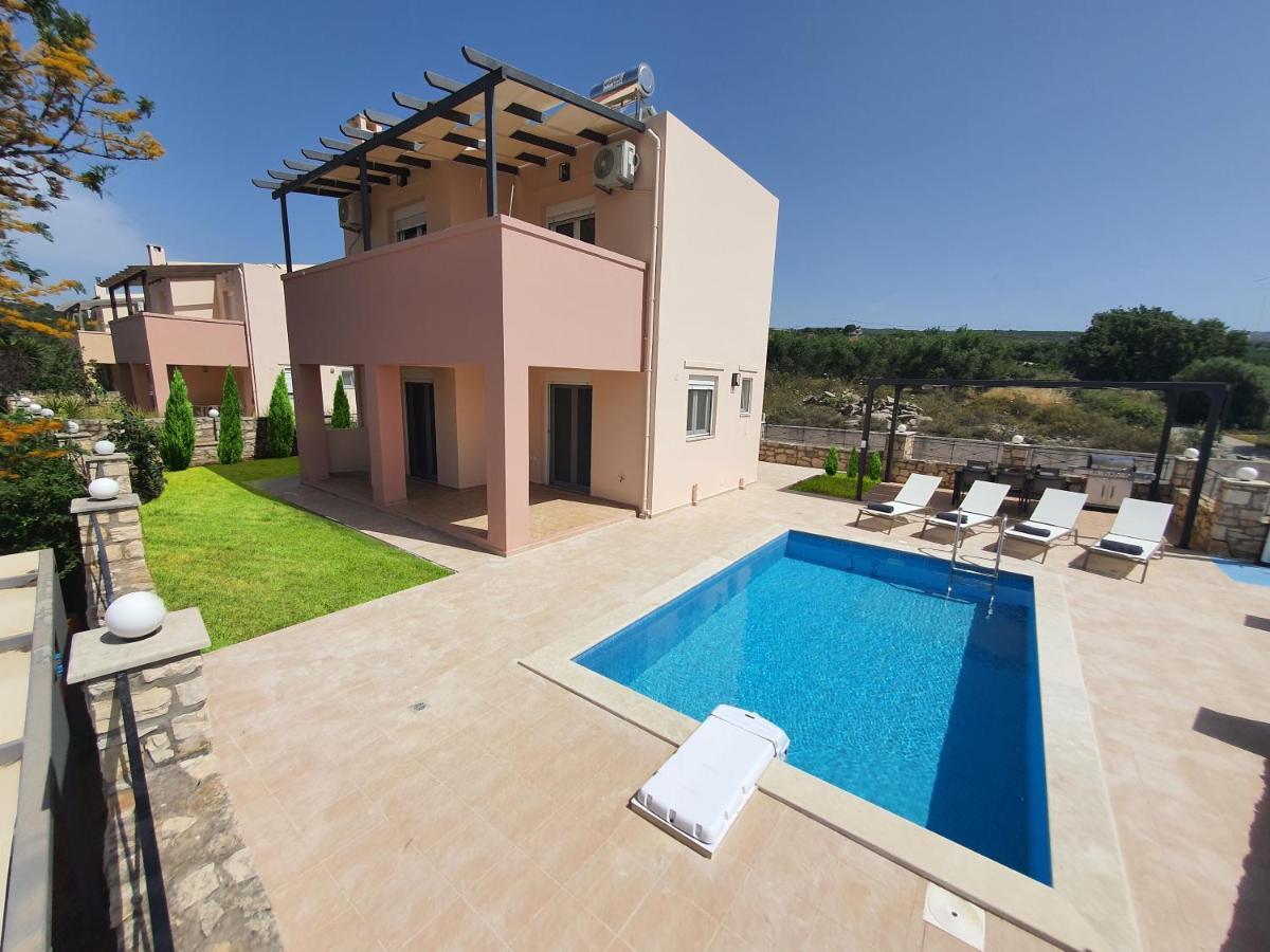 Natural View Villa With Private Pool Skouloúfia المظهر الخارجي الصورة