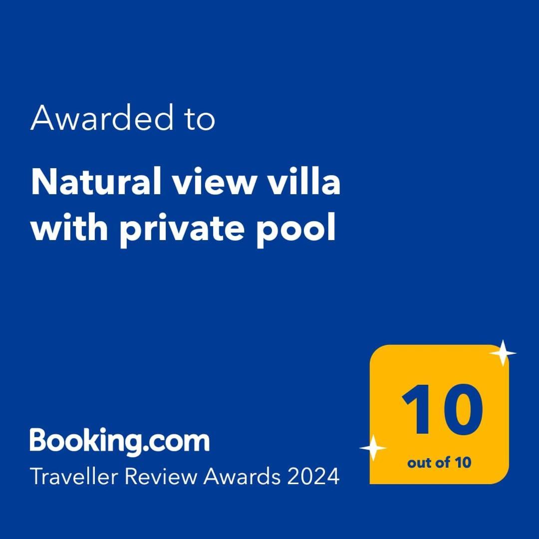 Natural View Villa With Private Pool Skouloúfia المظهر الخارجي الصورة